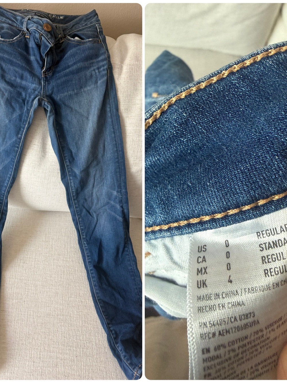 American Eagle Outfitters Women’s Skinny Jeans - Blue